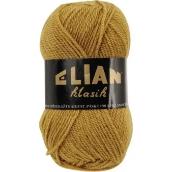 Příze Pletací příze Elian Klasik 3387 - hnědá antipilling