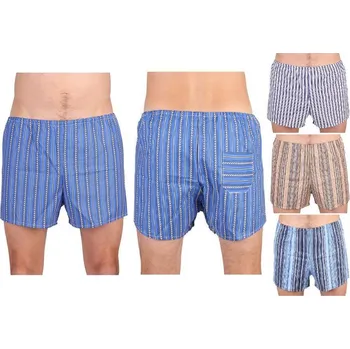 Boxerky DEMAR Pánské plátěné trenýrky YVONNE Velikost: 71