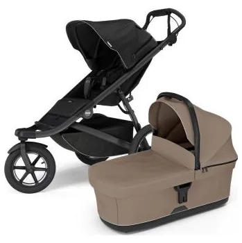 Kočárek Thule Urban Glide 3 Kompletní kočárek - Black/Tinted Taupe