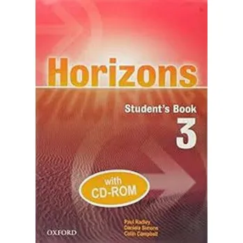 Anglický jazyk Horizons 3 Student´s Book + CD-ROM - James Coady