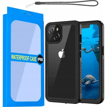 Pouzdro na mobilní telefon Voděodolný Pouzdro MBM pro Apple iPhone 13 mini, průhledný