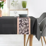 ArtFir Sada ubrusů ANITA 1 | černá/béžová 140 x 220 cm a 33 x 220 cm