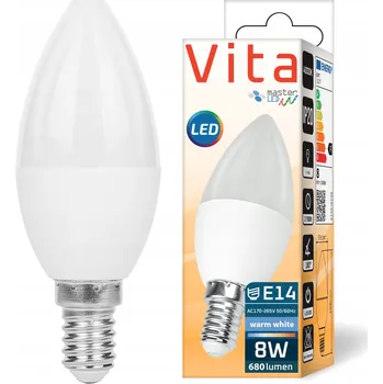 Žárovka LED žárovka Master E14 8W