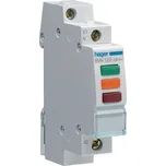 Kontrolka, 230V AC, 3 x LED červená+zelená+oranžová HAGER SVN129