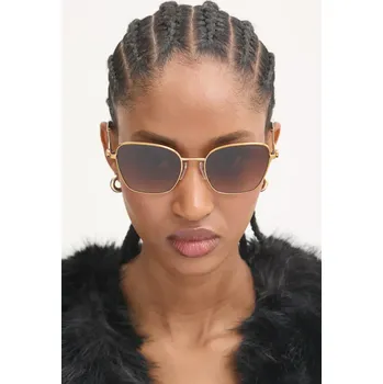 Sluneční brýle Sluneční brýle Swarovski MILLENIA dámské, hnědá barva, 5706557 88C, vel. ONE SIZE