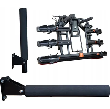 Nosič kol Nosič kol na tažné zařízení Kartex černý, závěsný pro 1 kolo