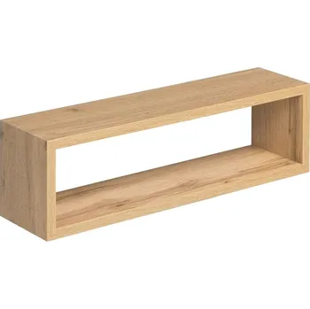 police Nástěnná police Chany, 59 × 15 × 17 cm, dřevotříska, dub wotan CHANY-5917-RW