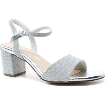 Dámské lodičky MARCO TOZZI 2-28313-44 silver, dámské společenské sandály vel.37 (MARCO TOZZI 2-28313-44 )
