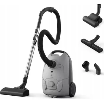 Vysavač Vysavač sáčkový Electrolux 650 W stříbrný/šedý 3 l omyvatelný filtr