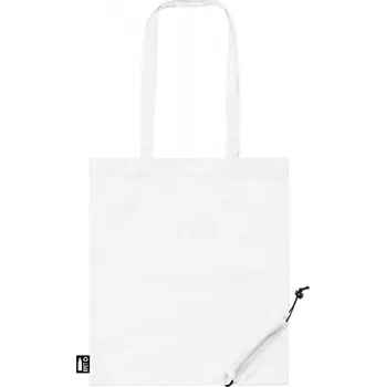 Nákupní taška Berber skládací RPET nákupní taška TRANSFER (MAX. 8 BAREV, 250 X 300MM) 4 barvy 10 ZADNÍ STRANA