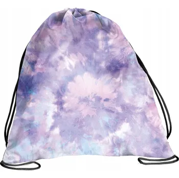 Obraz Školní vak na obuv Tie Dye BeUniq fialový vak na záda pro dívky