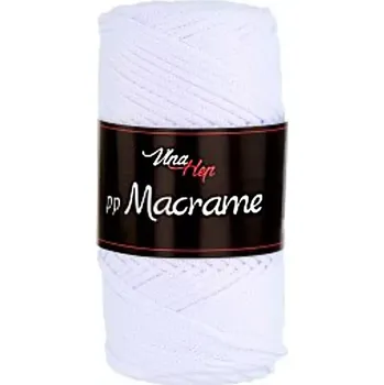 Vlna-Hep - PP Macrame 4002 - Bílá