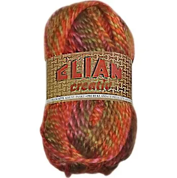 Příze Pletací příze Elian Creativ 85839 - oranžová