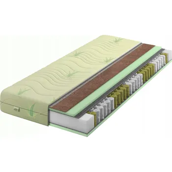 Matrace Matrace 160x200 taštičková pružinová Aloe Coconut H3 / H4 tvrdá 20cm