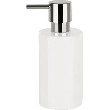 Dávkovač mýdla SPIRELLA Spirella dávkovač mýdla TUBE, bílý, porcelán, 300 ml, 10.16062