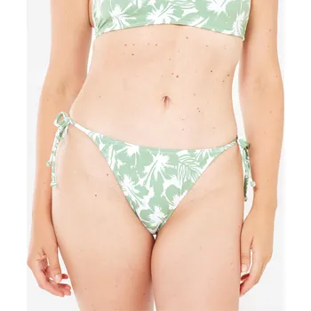 Dámské plavky ROXY Dámské plavky spodní díl na zavazování Flower M ZELENÁ