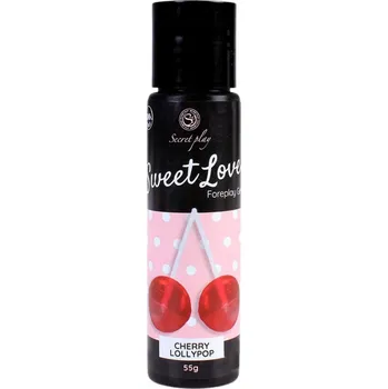 Lubrikační gel Lubrikant Secret Play Cherry Lollypop Gel 60 ml