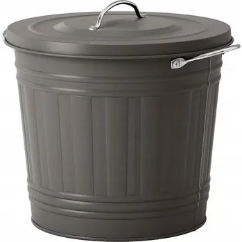 Odpadkový koš Kovový Odpadkový koš Ikea 16l modrý
