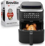 Breville Horkovzdušná fritéza Halo Flexi, 7 l (SteamFry) VDF133X