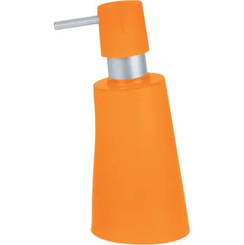 Dávkovač mýdla SPIRELLA Spirella dávkovač mýdla MOVE, oranžový, plast, 300 ml, 10.10473
