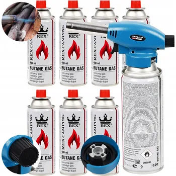 Plynová kartuše Plynová kartuše 400 ml náplň do vařičů a grilů