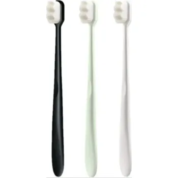 Zubní kartáček 3 ks Ultra jemný nano kartáček na zuby pro citlivé dásně | zubní kartáček, sada kartáčků - 3ks B
