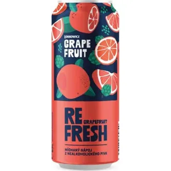 Pivo Lobkowicz Refresh grapefruit plech 0,5 l