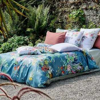 Povlečení Povlečení Sarastro od Christian Fischbacher Rozměry: Povlak na polštář s límcem 40 x 40 cm, Typ zapínání: Zip