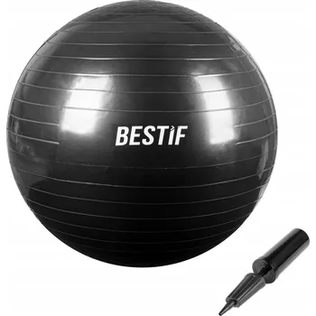 Gymnastický míč Klasický míč Bestif 65 cm černý
