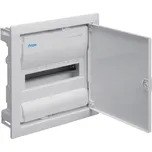 Rozváděč pod omítku s kovovými dveřmi, 1 řada, 12 modulů, IP30, HAGER Volta VU12NE