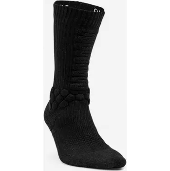 DECATHLON Střední skateboardové ponožky Socks 500 černé 39/42 ČERNÁ
