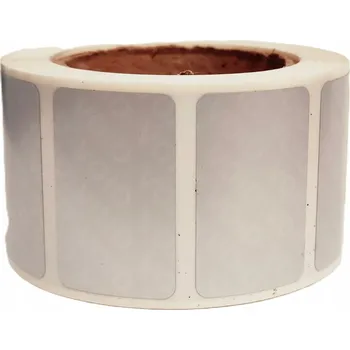 Speciální papír Stříbrné fóliové samolepící etikety VOID 32x20 mm 500 ks
