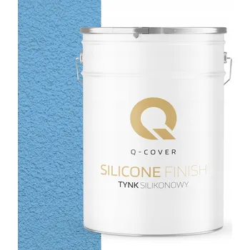 Omítka SILIKONOVÁ OMÍTKA FASÁDNÍ MODRÁ F116 25KG ZRNO 3.0mm