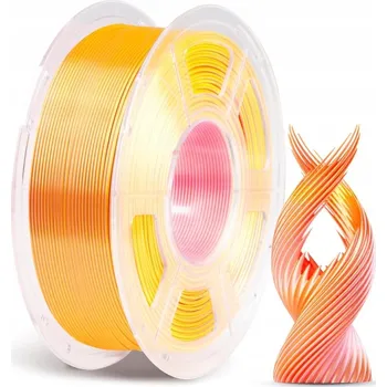 Filament Filament Anycubic PLA Silk Dual-Color Pink-Gold 1kg HEDVÁBNÝ LESK