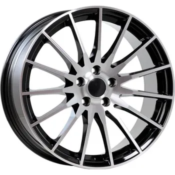 Alu kolo Alu kola AGT 19174, 19x8.5 5x108 ET45, černá + leštění