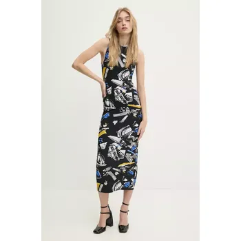 Dámské šaty Šaty Moschino Jeans černá barva, maxi, 0471 3242 0471.3242 99A, vel. S