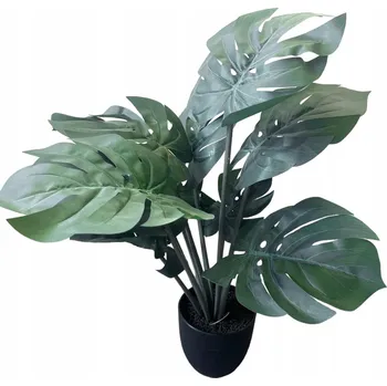 umělá květina MONSTERA V KVĚTINÁČI Umělý květ rostlina 65 cm