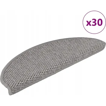 Nášlap na schod Samolepicí rohožky na schody se vzhledem sisal, 30 ks, 65x21x4 cm