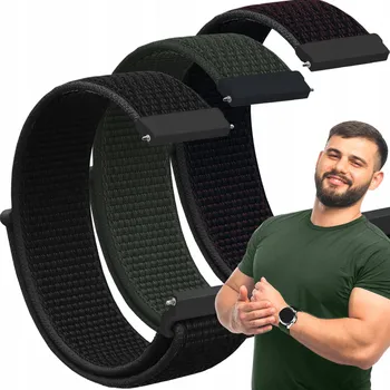 Řemínek na hodinky Sada: 3x Řemínek pro Garmin Venu 3s 41mm chytré hodinky řemínek 18mm