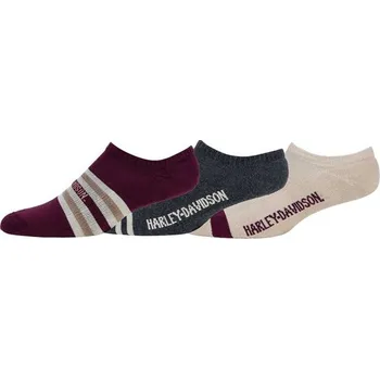 Dámské ponožky Dámské kotníkové ponožky Harley-Davidson 3 pack D89313170-990