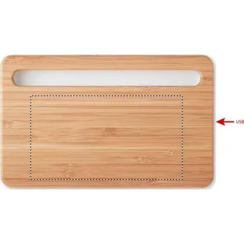 Měřící laser Bezdrátově nabíjecí podložka 80 CHARGER LASER, 75x135mm Laserové gravírování, 1 barva