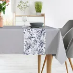 ArtFir Sada ubrusů ANITA 3 | světle šedá/bílá 140 x 180 cm a 33 x 180 cm