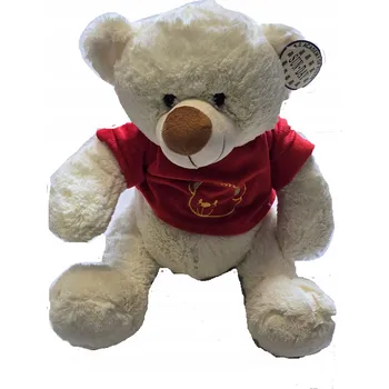 plyšák SUN-DAY Plyšová Hračka Plyšový medvídek 34 cm SEDÍCÍ