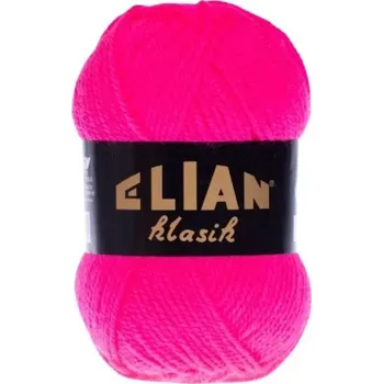 Příze Pletací příze Elian Klasik 98396 - růžová antipilling
