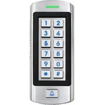 Přístupový systém FORCE Kódová klávesnice KPB-1CH-S, KÓDOVACÍ ZAŘÍZENÍ, ČTEČKA RFID KARET