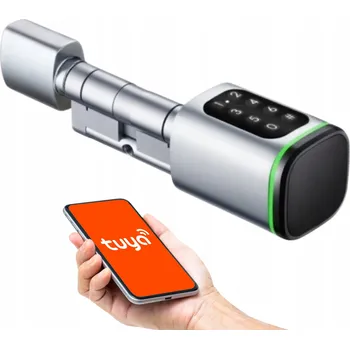 chytrý zámek FORCE CHYTRÝ ZÁMEK DO DVEŘÍ, INTELIGENTNÍ VLOŽKA Smart DL-KP-RFID-BT WiFi TUYA