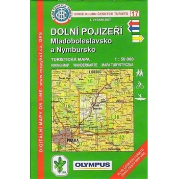 KČT 17 Dolní Pojizeří 1:50.000 / turistická mapa