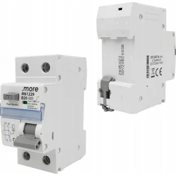 vypínač Proudový chránič Ecolight 230 V IP20 20 A