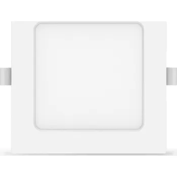 LED panel Stropní Svítidlo pod omítku ČTVEREC LED 20W bílý slim 18700 Lm 4000K barva NEUTRÁLNÍ