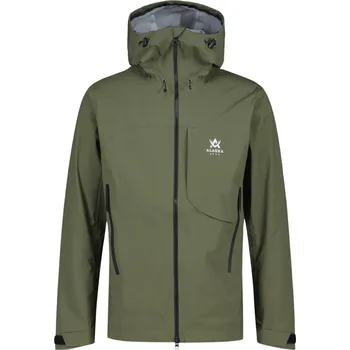 Alaska 1795 Pánská lehká nepromokavá bunda Alaska Velvet - Dark Olive Velikost: L